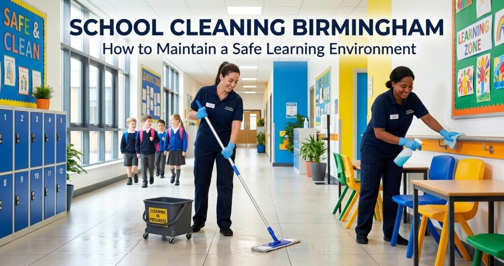 School Cleaning Birmingham: How to Maintain a Safe Learning Environment